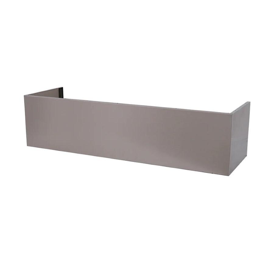 RCS RVH48-DC 48-Inch Stainless Vent Hood Duct Cover - Angled Left thumbnail