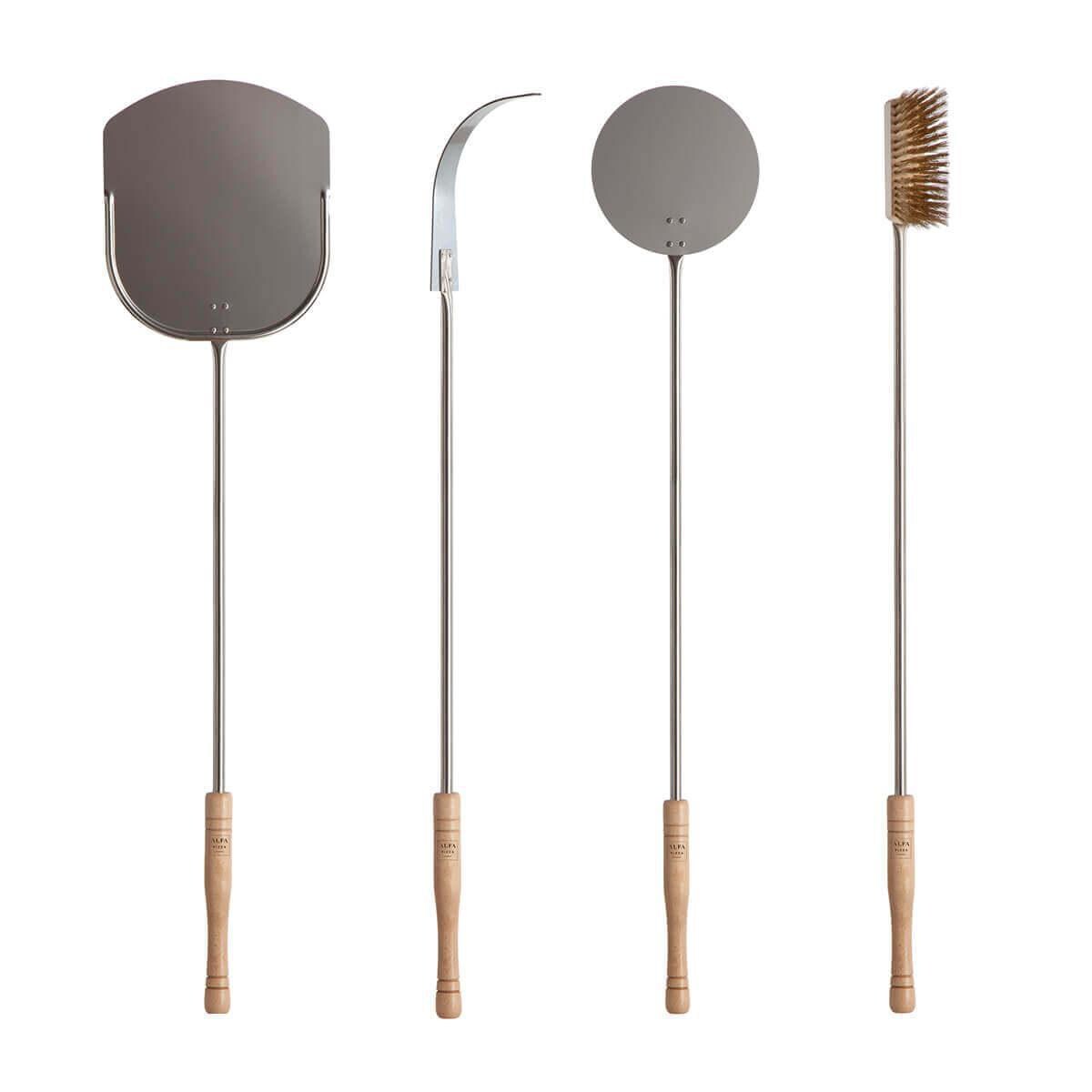 Alfa 4Piece 36Inch Pizza Peel Set AFISETP90 BBQGuys