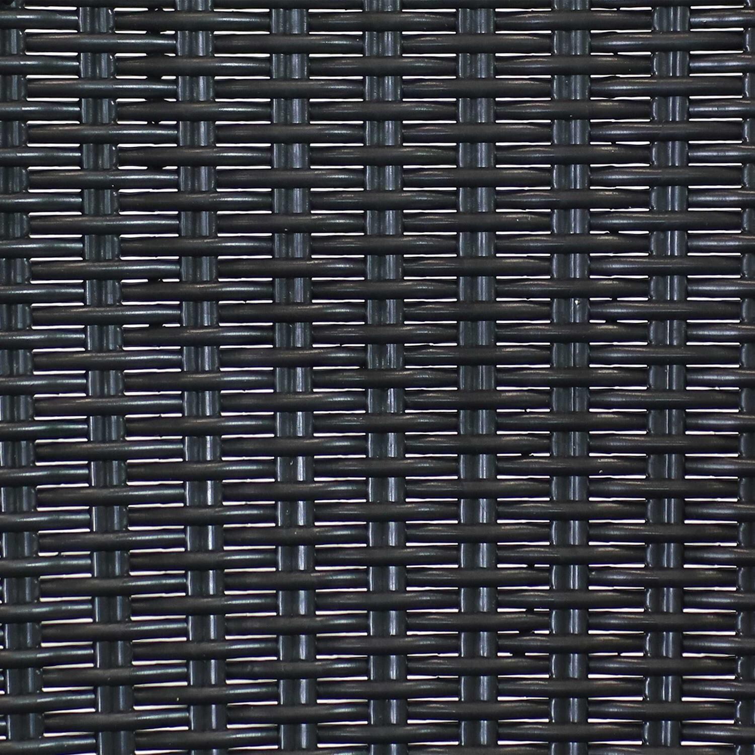 Ultimate Patio Outdoor Arm Chair - Black - Finish Detail thumbnail