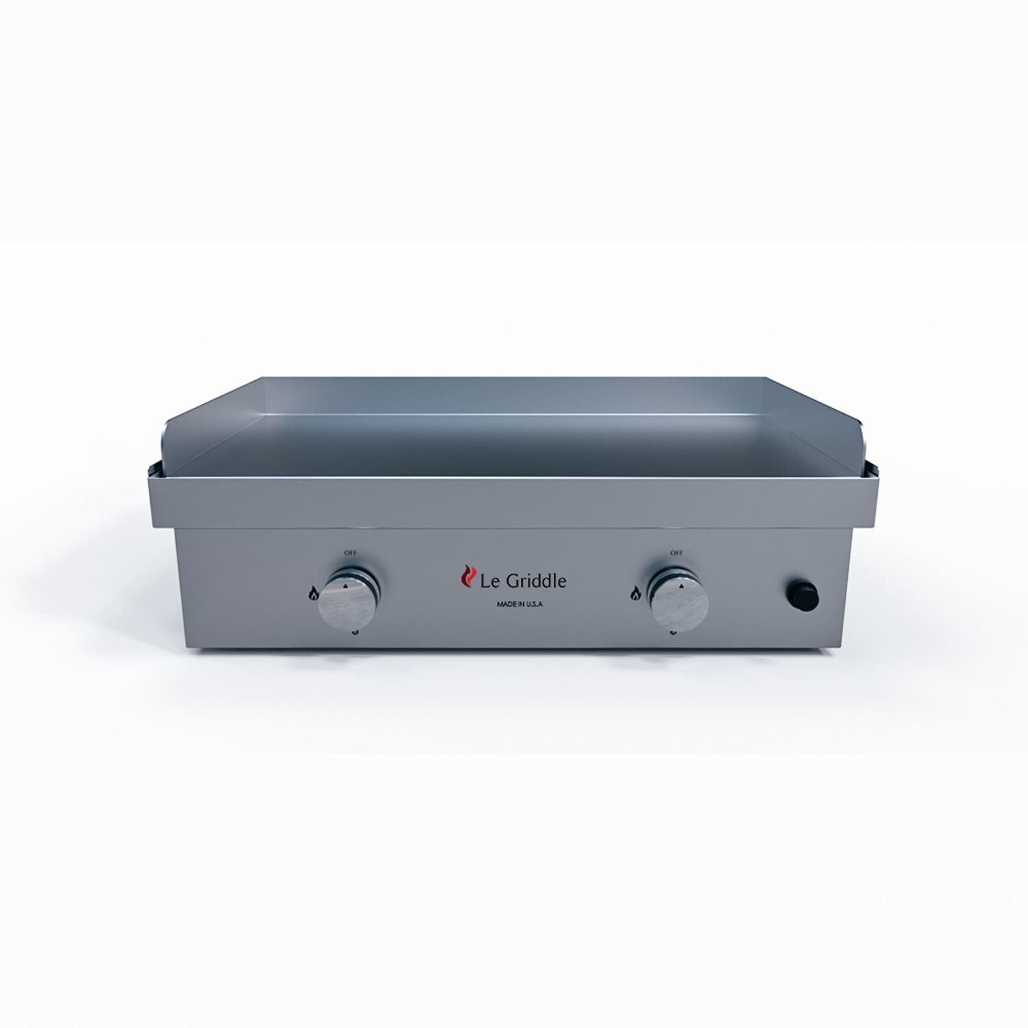 The Ranch Hand 2-Burner Built-In Propane Griddle w/ Dual Plate - Front - White Background thumbnail