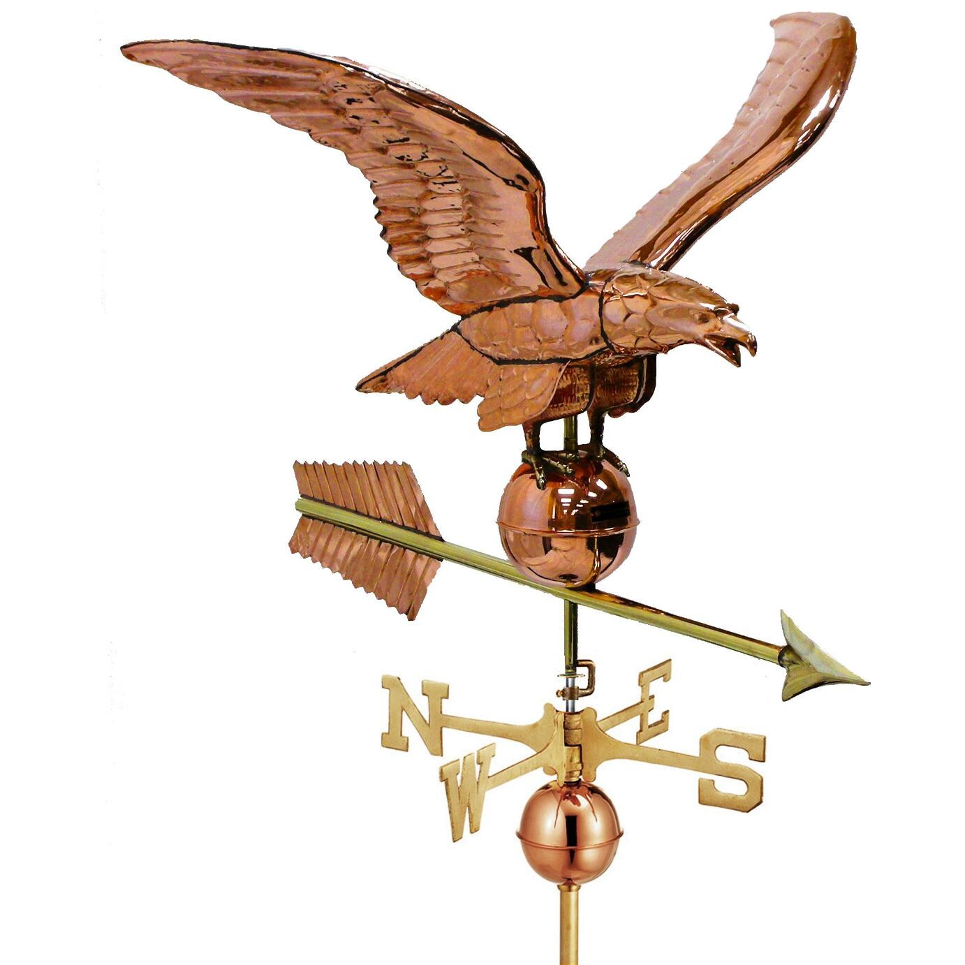 Smithsonian Eagle Estate Weathervane By Good Directions Polished