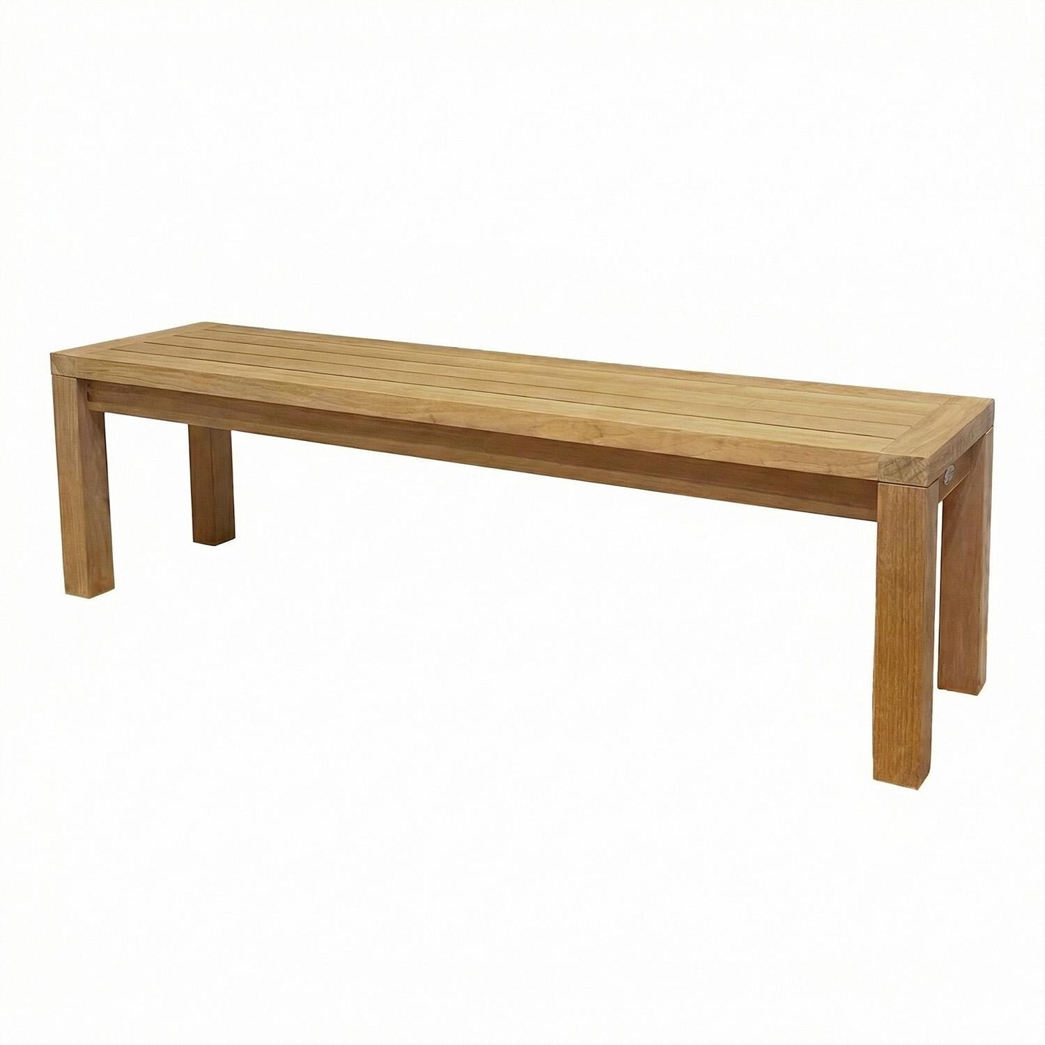 60 Inch Teak Dining Bench by Royal Teak Collection