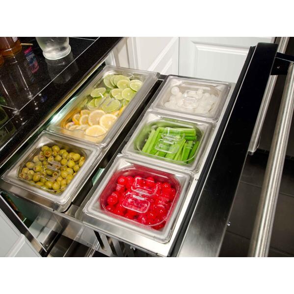 Marvel 24Inch 6.08 Cu. Ft. Outdoor Rated Refrigerated Drawers