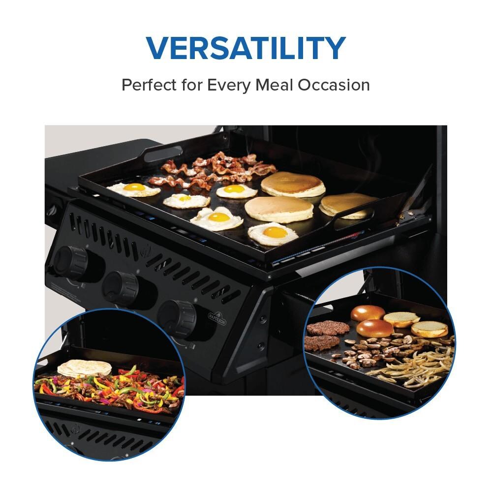 Napoleon F24DFTPK 24-in Propane Griddle - Versatility - Detail thumbnail