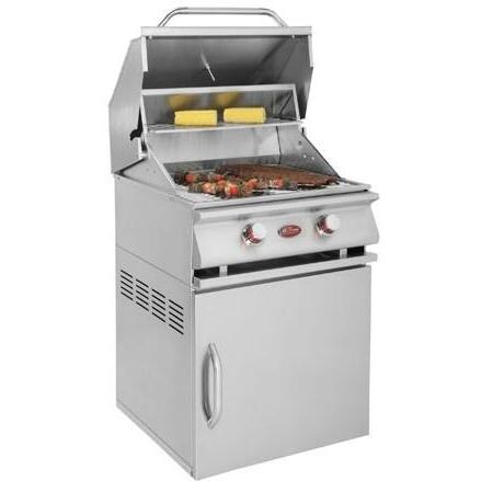 Cal Flame Gas Grills 25 Inch 2 Burner Propane Gas Grill On Cart