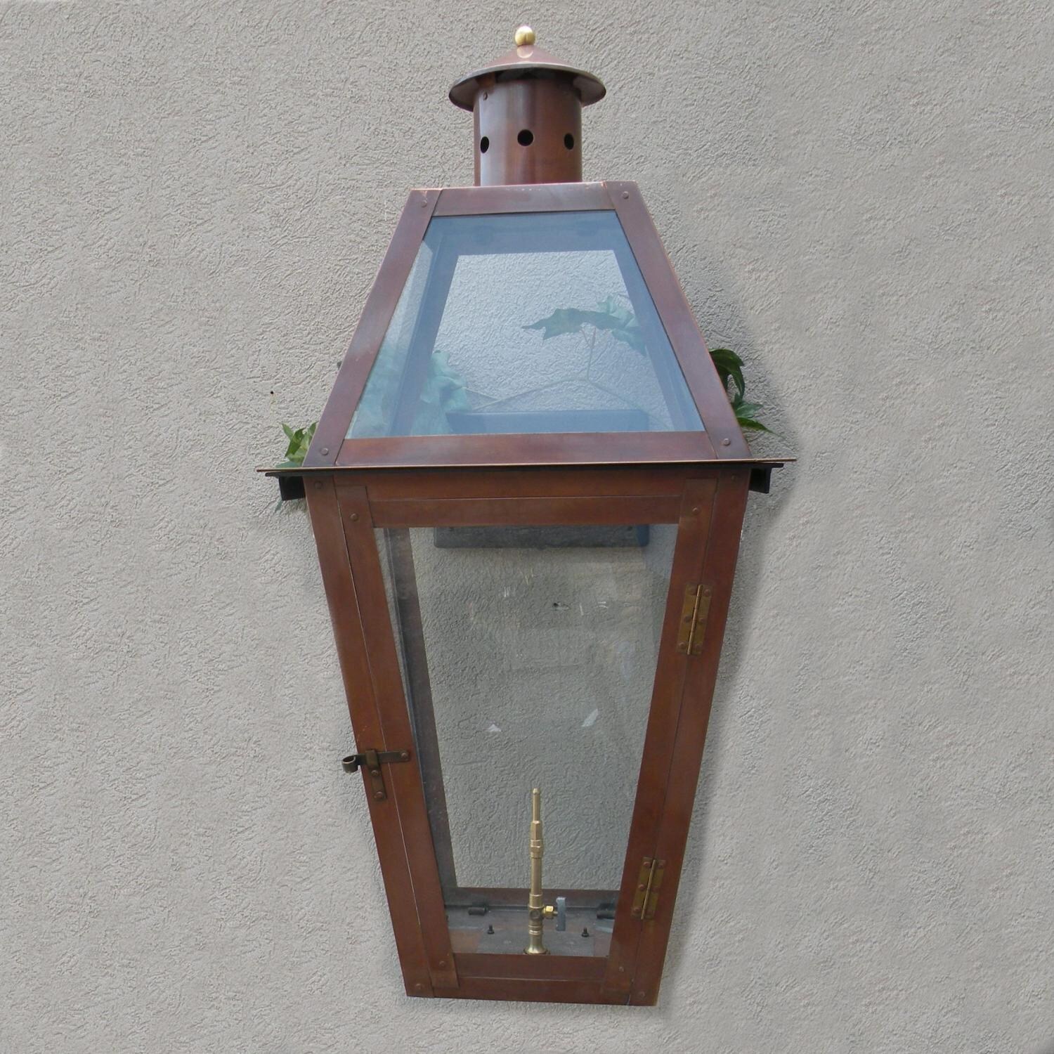Regency Ceiling Mounted Gas Lanterns