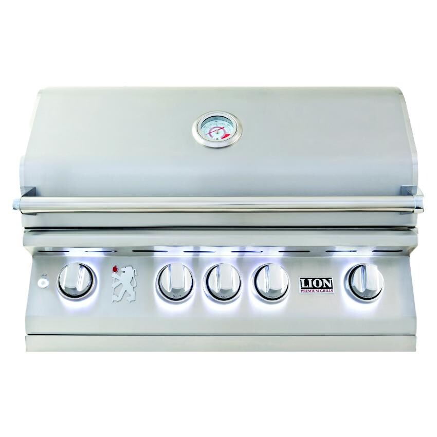 Lion L75000 32-Inch Stainless Steel Built-In Natural Gas Grill