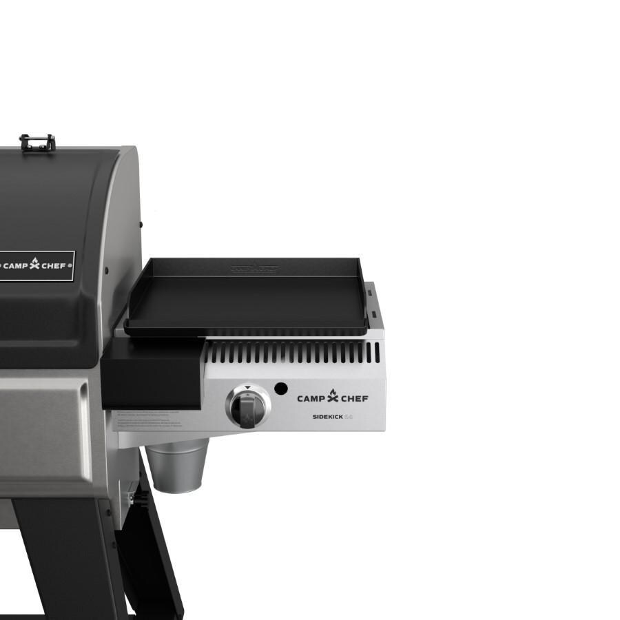 Camp Chef PG36WWSB + PG14 Woodwind Pro WiFi 36-Inch Pellet Grill With Propane Sidekick Griddle - Attachment - White Background thumbnail