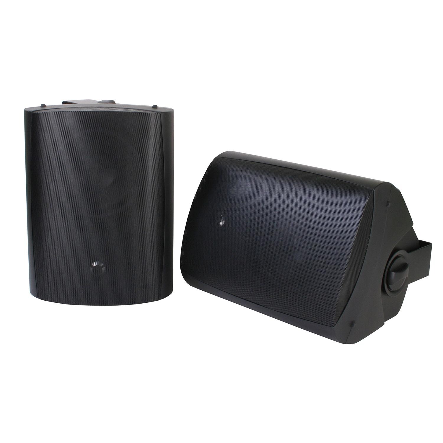 SunBriteTV Black Mount Outdoor Speakers - Vertical and Horizontal thumbnail