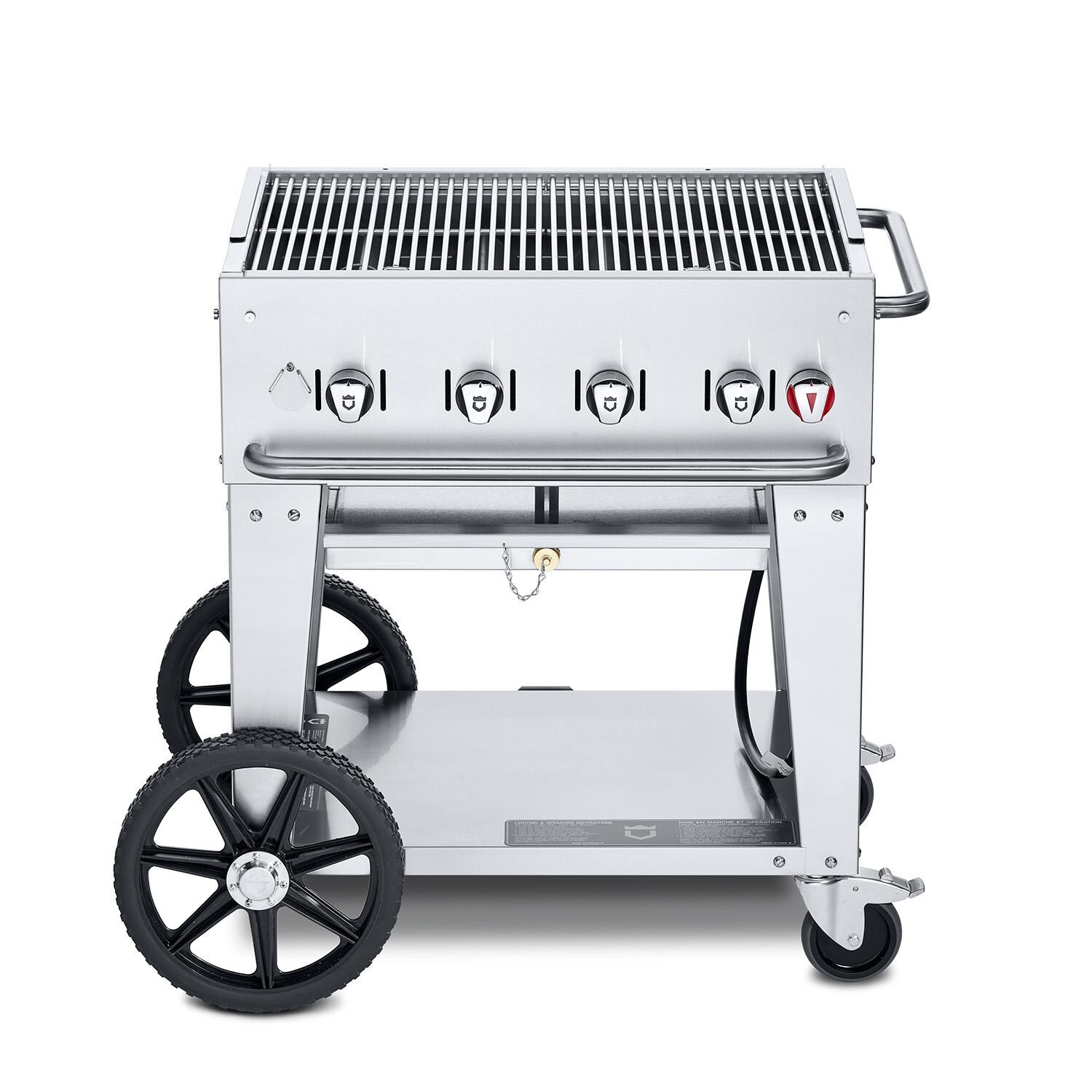 Crown Verity 30-Inch Mobile Propane Grill - CV-MCB-30