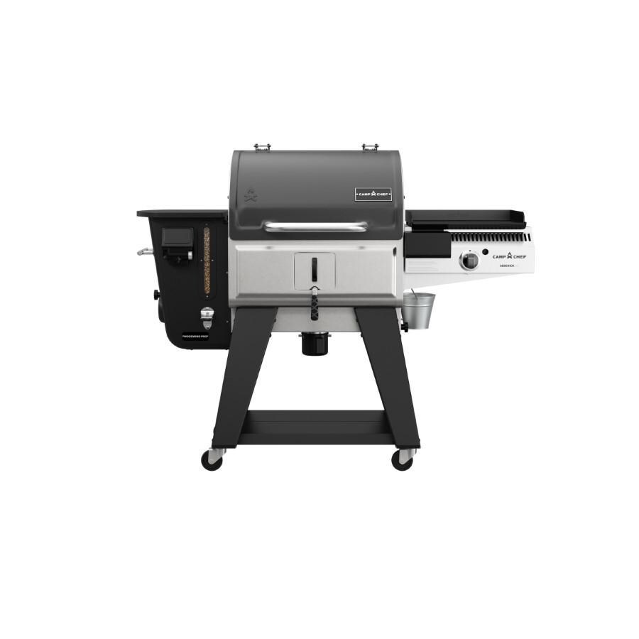 Camp Chef Woodwind Pro 24-in Pellet Grill w/ Propane Sidekick Griddle - PG24WWSB0