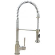 Blanco Meridian Semi-Professional Single Handle Spring Spout Kitchen Faucet - Satin Nickel - 440557