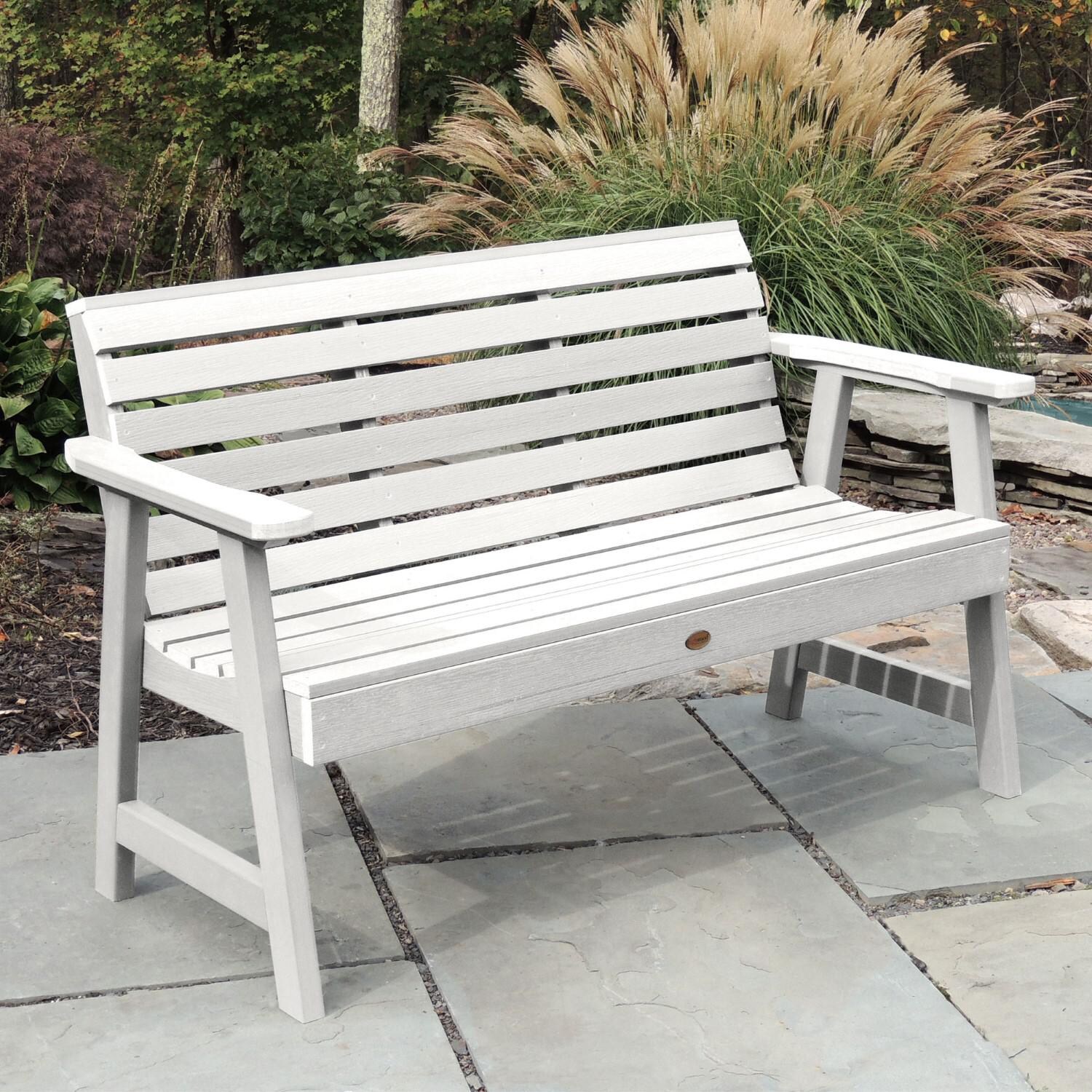 Lakeview Elm Pointe 5-Foot Picnic Bench - White thumbnail