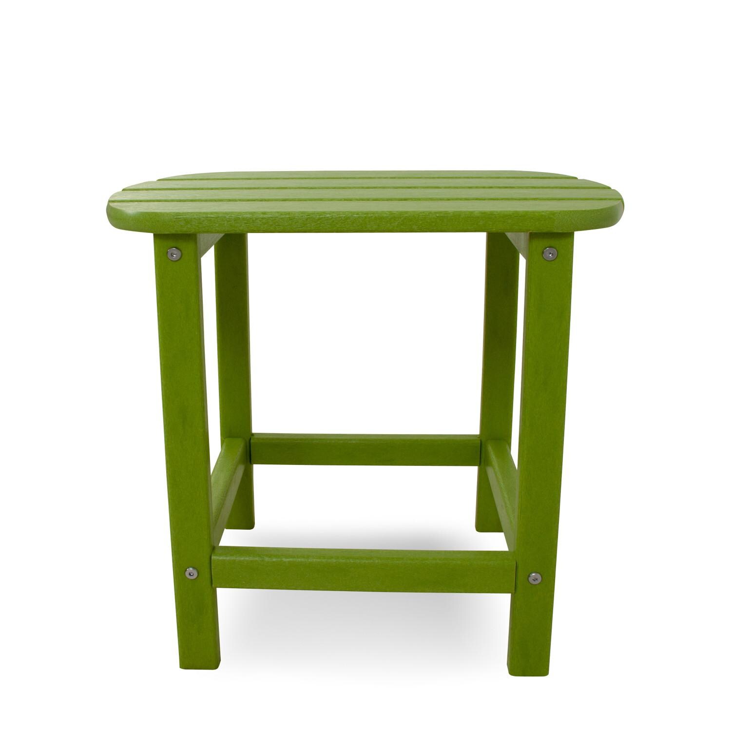 POLYWOOD SBT18LI South Beach 19 X 15-Inch Side Table - Front View thumbnail
