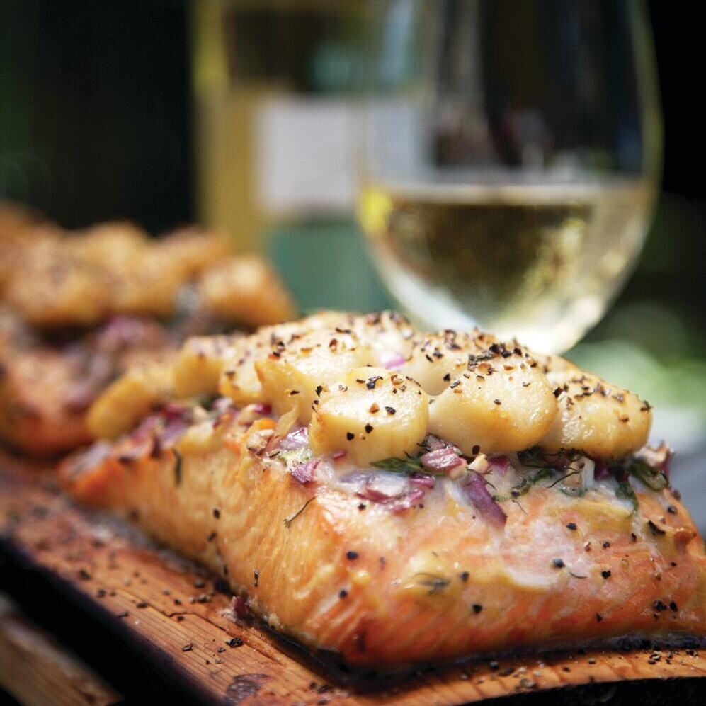 Napoleon 37034 Cedar Grilling Plank - Cedar Plank Salmon thumbnail