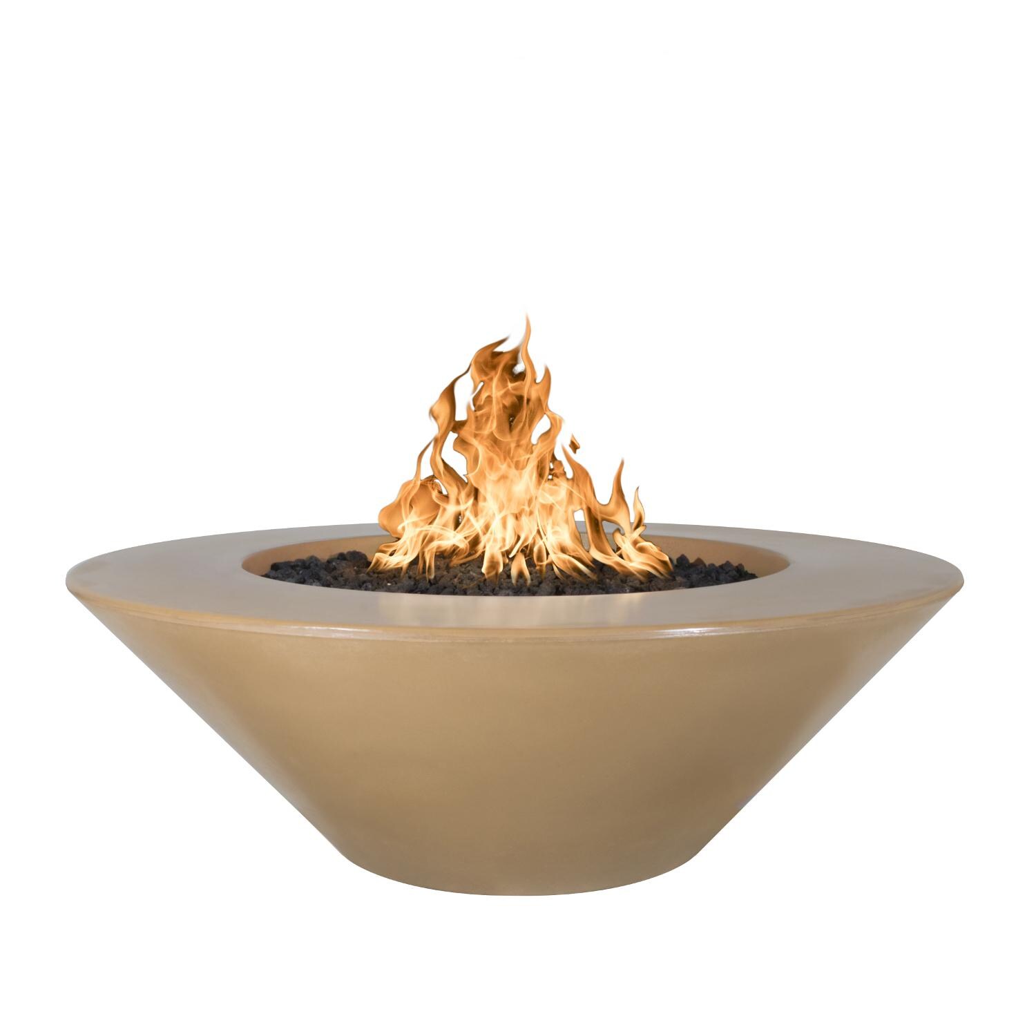 Brown Round Cazo GFRC Fire Pit thumbnail