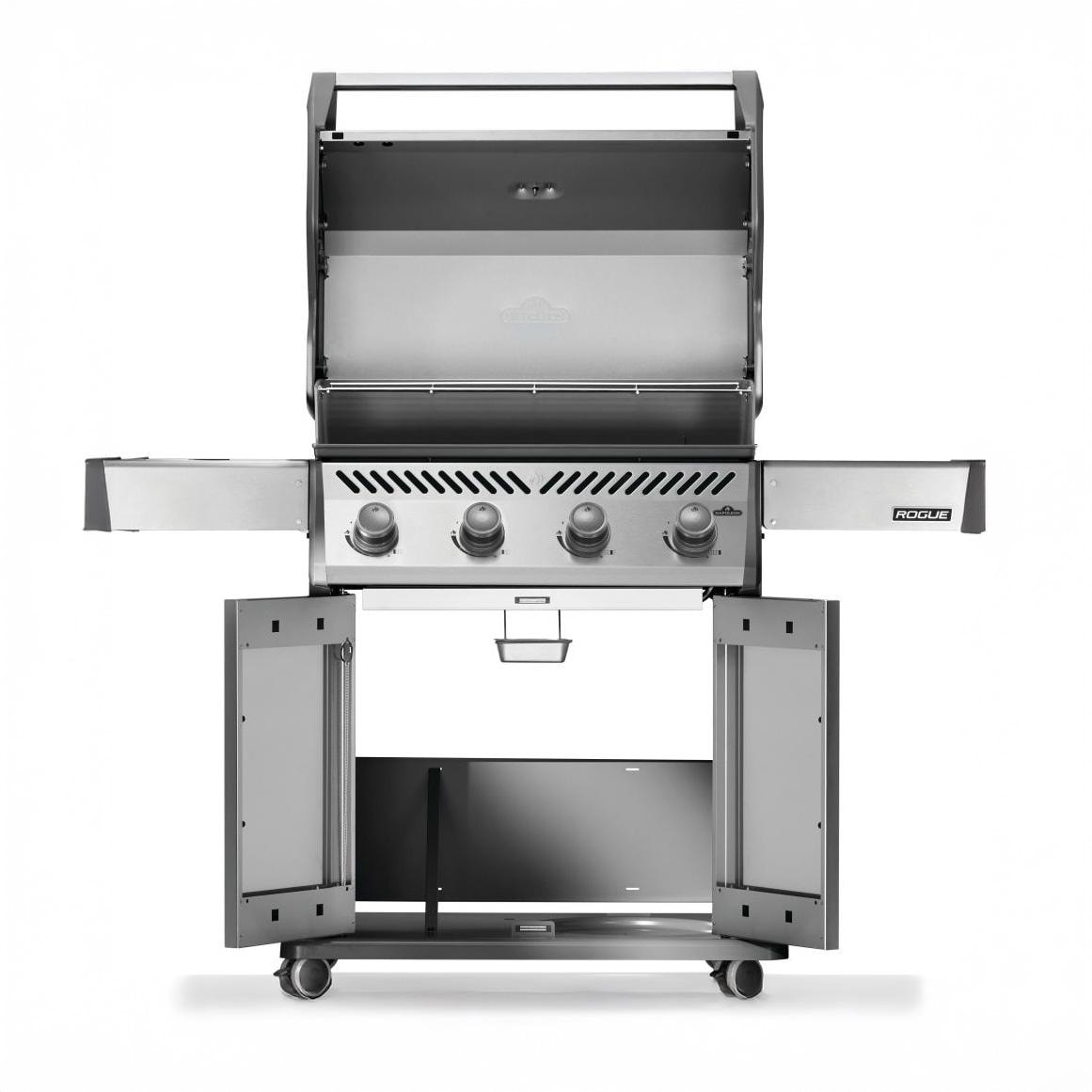 Napoleon R525NSS-2 Rogue 525 4-Burner Natural Gas Grill - Open - White Background thumbnail