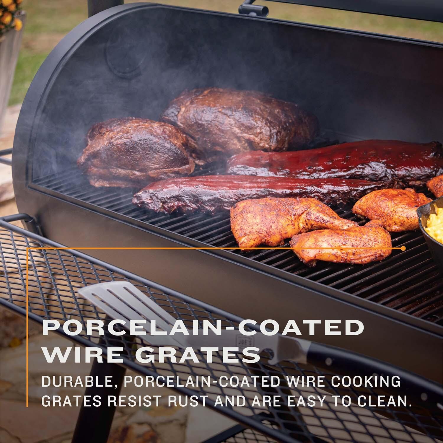 Oklahoma Joe's 13201747-50 Longhorn Offset Smoker - Grates - Detail thumbnail