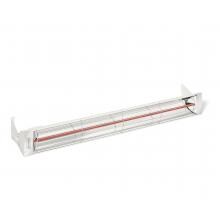 Infratech W-Series 61 1/4-Inch 3000W Single Element Electric Infrared Patio Heater - 240V - White - W3024SS-WH