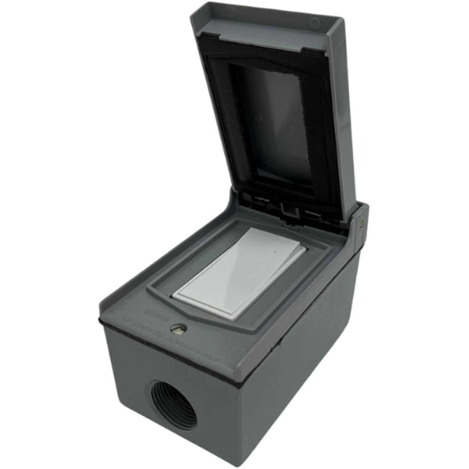 Bromic Heating Manual Single 20 AMP Switch 120 - 277V Outdoor Kit - BH3130081