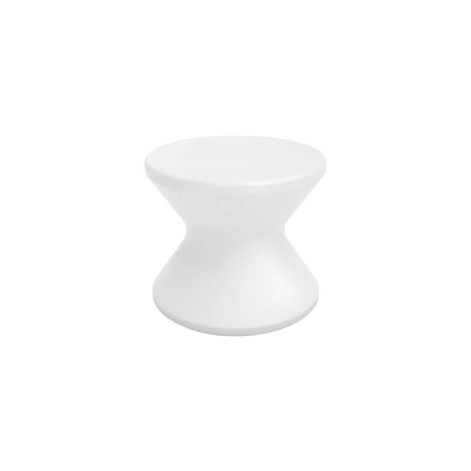 Ledge Lounger Signature Side Table - White - White Background thumbnail