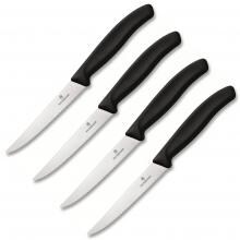 Victorinox Swiss Classic 4-Piece Spear Point Steak Knife Set - Black image