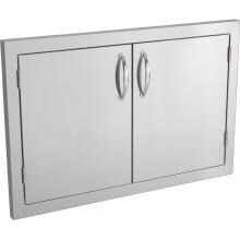 Summerset 30-Inch Stainless Steel Masonry Double Access Door - SSDD-33M