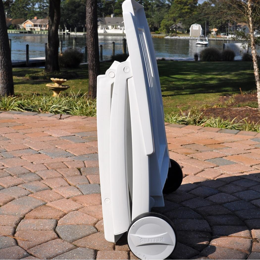 KETTLER Roma Resin Patio Multi-Position Lounger - Folded thumbnail