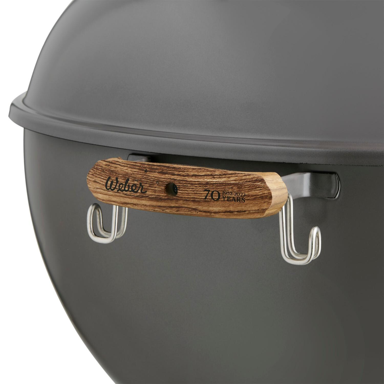 Weber 19521001 70th Anniversary Kettle 22-Inch Charcoal Grill - Bowl Handle thumbnail