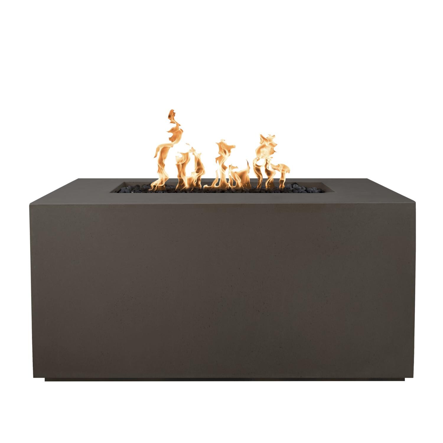 Chocolate Rectangular Pismo GFRC Fire Pit thumbnail