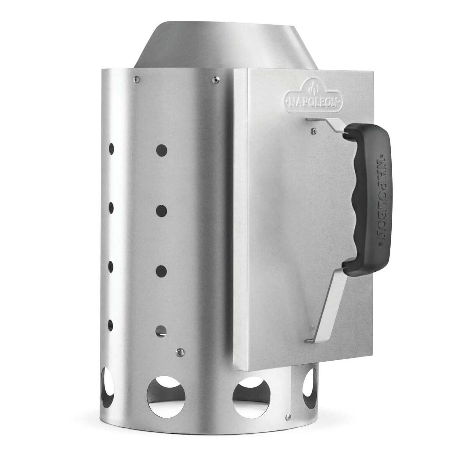 Napoleon  67802 Premium Charcoal Starter - Side View - White Background thumbnail