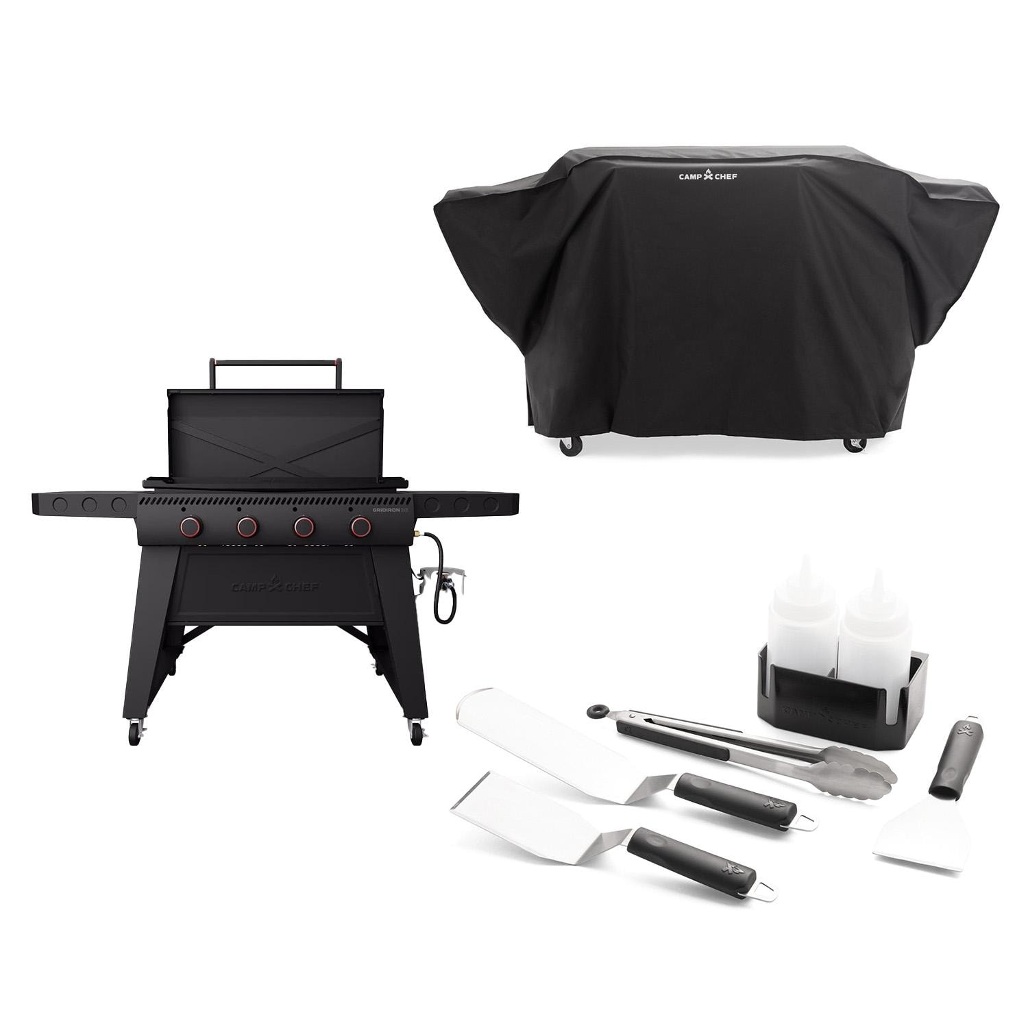 Camp Chef GRIDIRONSTARTER GRIDIRON 36-Inch Starter Bundle - Set - White Background thumbnail