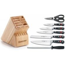 Wusthof Classic 8-Piece Knife Block Set - Natural - 8418 image