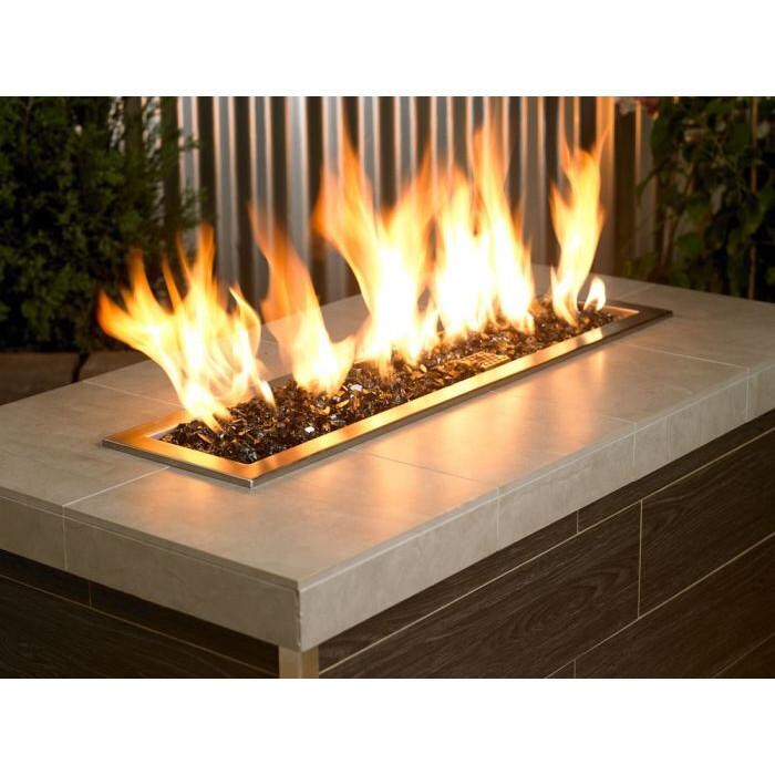 BBQGuys Signature AFF-BLK12-10 1/2-Inch Black Fire Glass - Lifestyle thumbnail