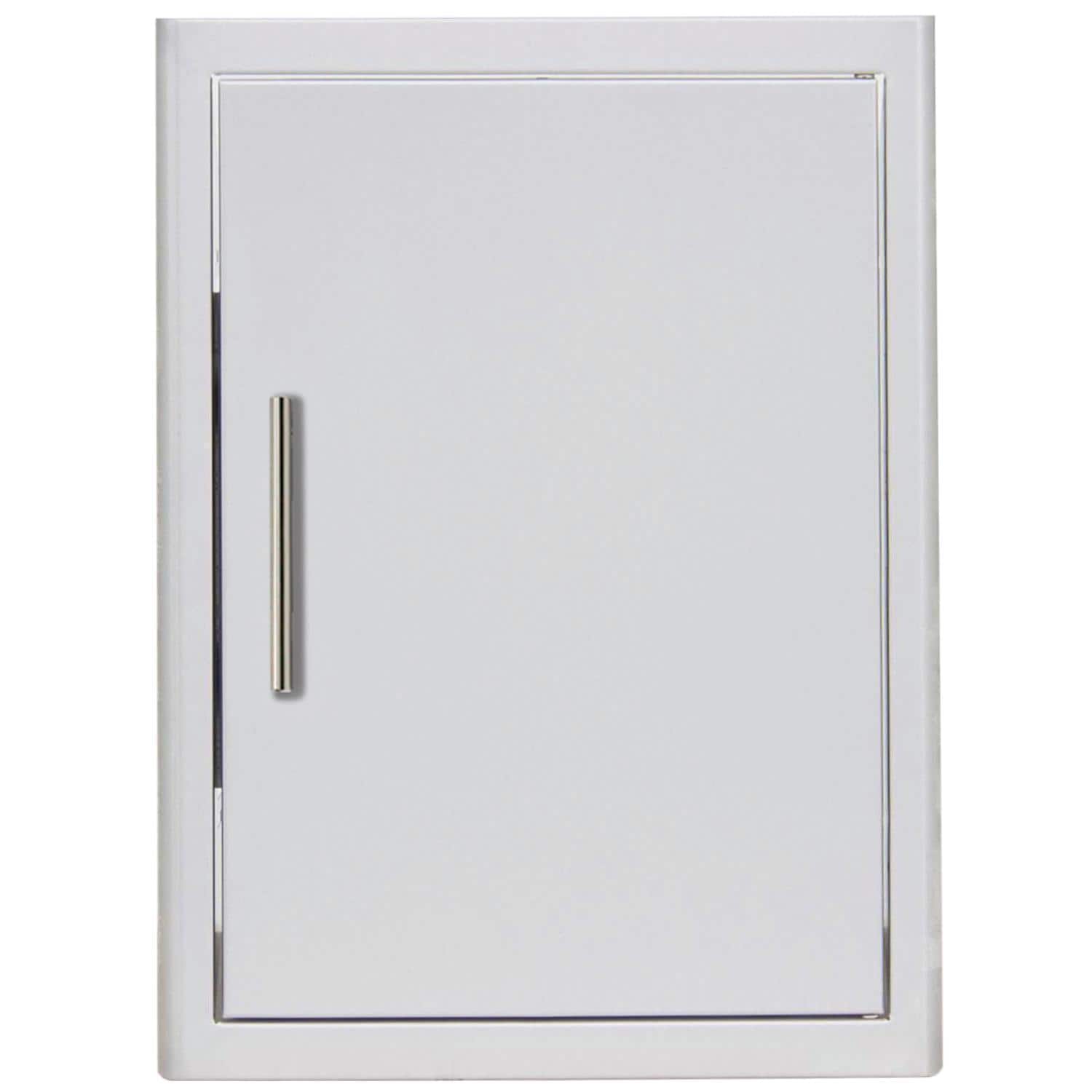 Blaze BLZ-SINGLE-2417-R-SC 21-in Stainless Steel Single Access Door - Vertical - White Background thumbnail