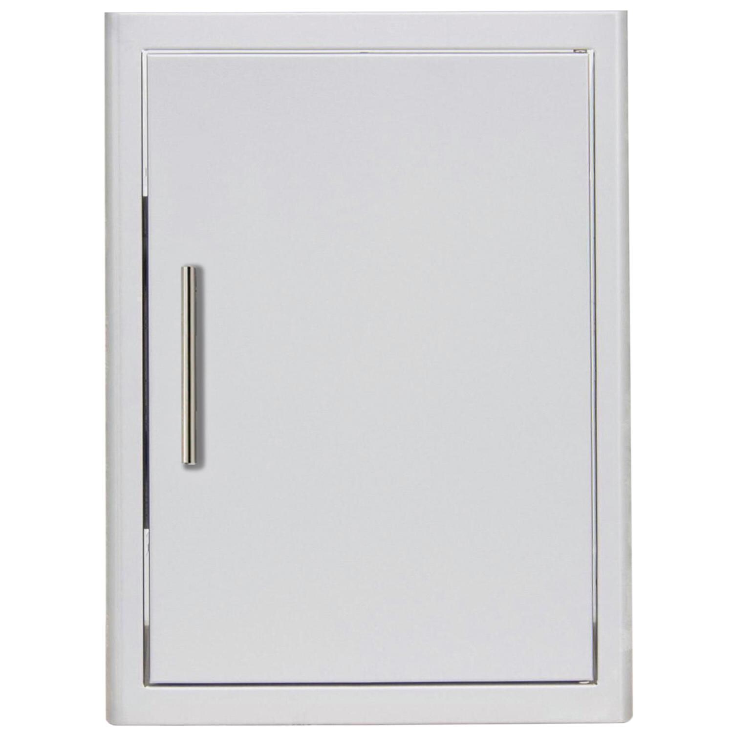 Blaze BLZ-SINGLE-2417-R-SC 21-in Stainless Steel Single Access Door - Vertical - White Background thumbnail