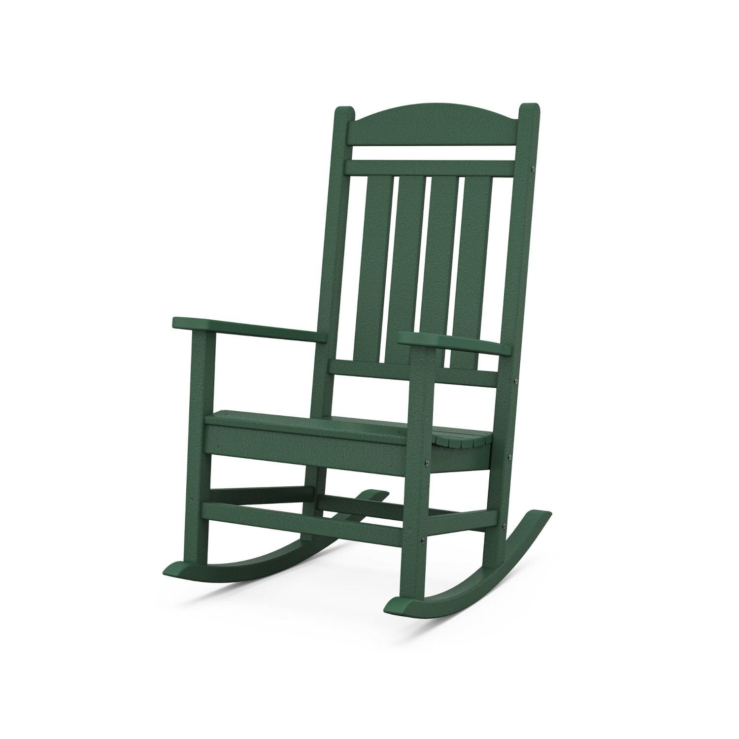 POLYWOOD Green Presidential Rocking Chair thumbnail