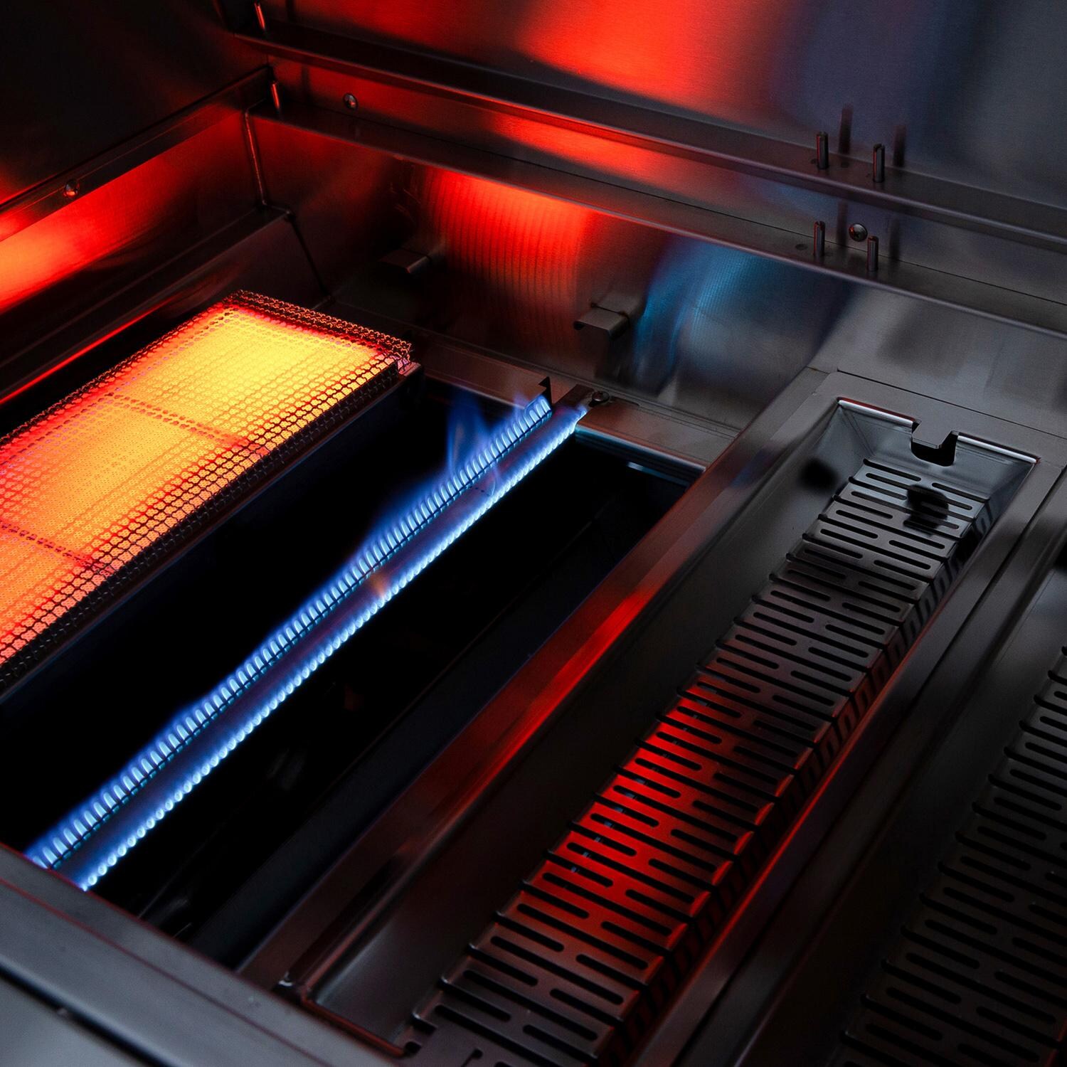 American Made Grills Muscle 36-Inch Hybrid Grill MUS36-NG - Natural Gas - Gas Burners - Lifestyle thumbnail