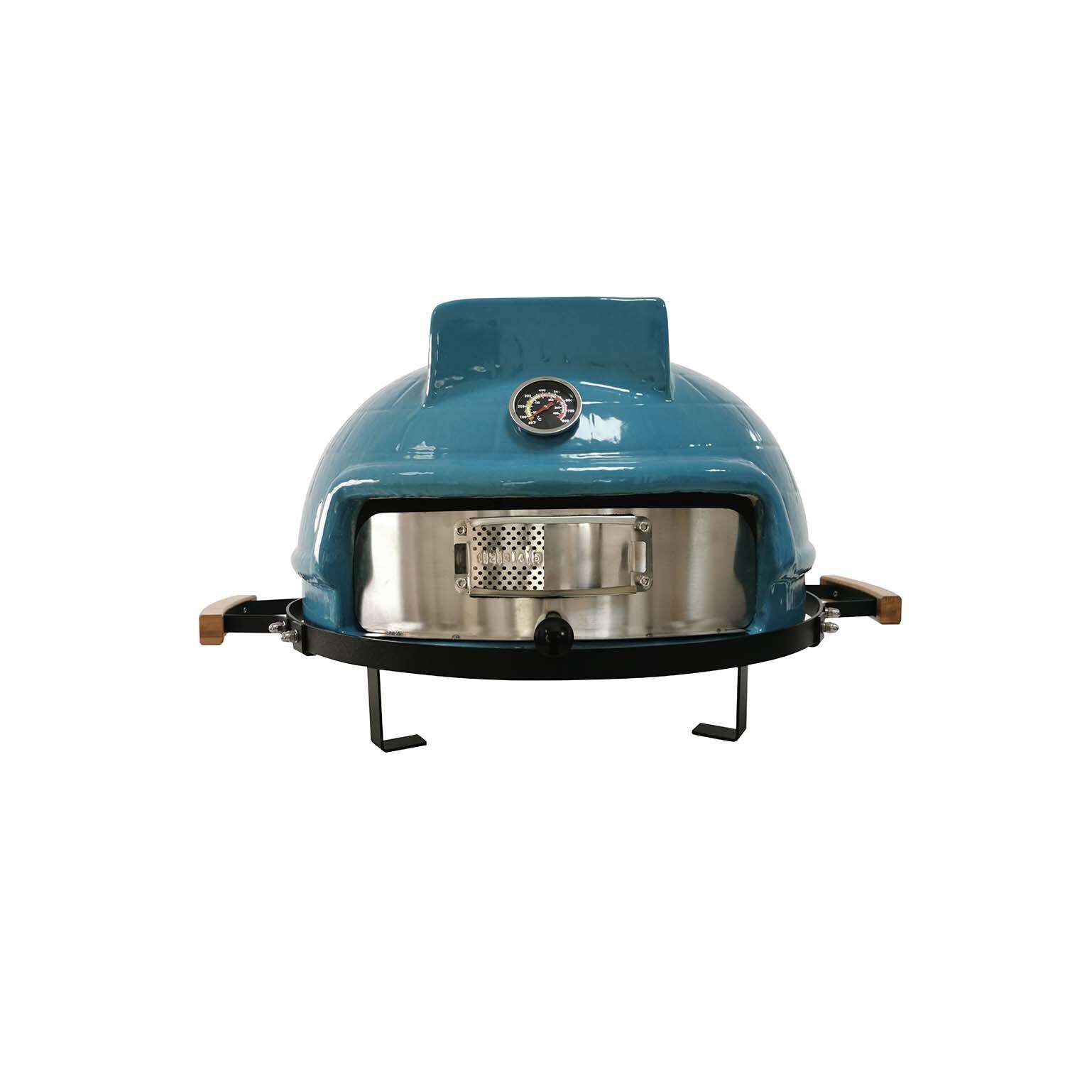 Lifesmart Charcoal Pizza Oven - Turquoise - SCS-CPO21TQ