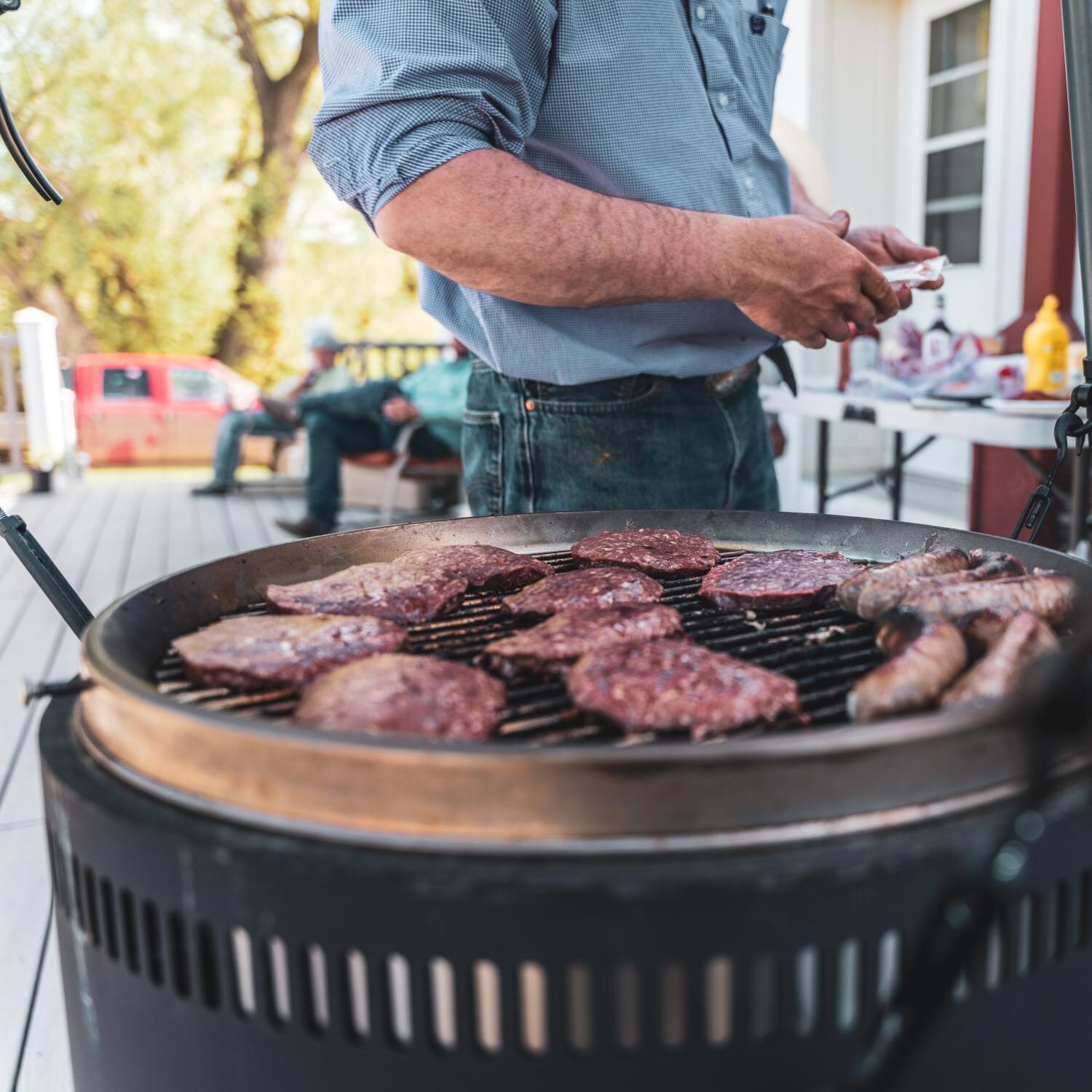 Burch Barrel 50002-GM-OS Burch Barrel V2 Grill - Grilling Burgers thumbnail