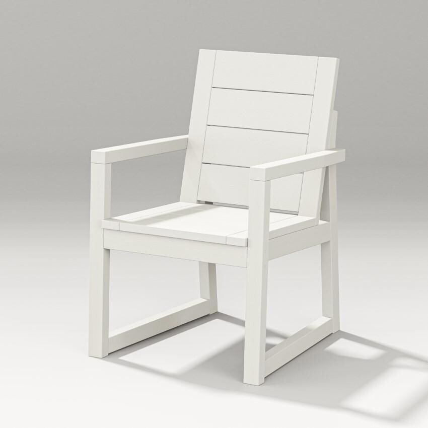 Elevate Dining Arm Chair in Vintage White By PW Designer Series