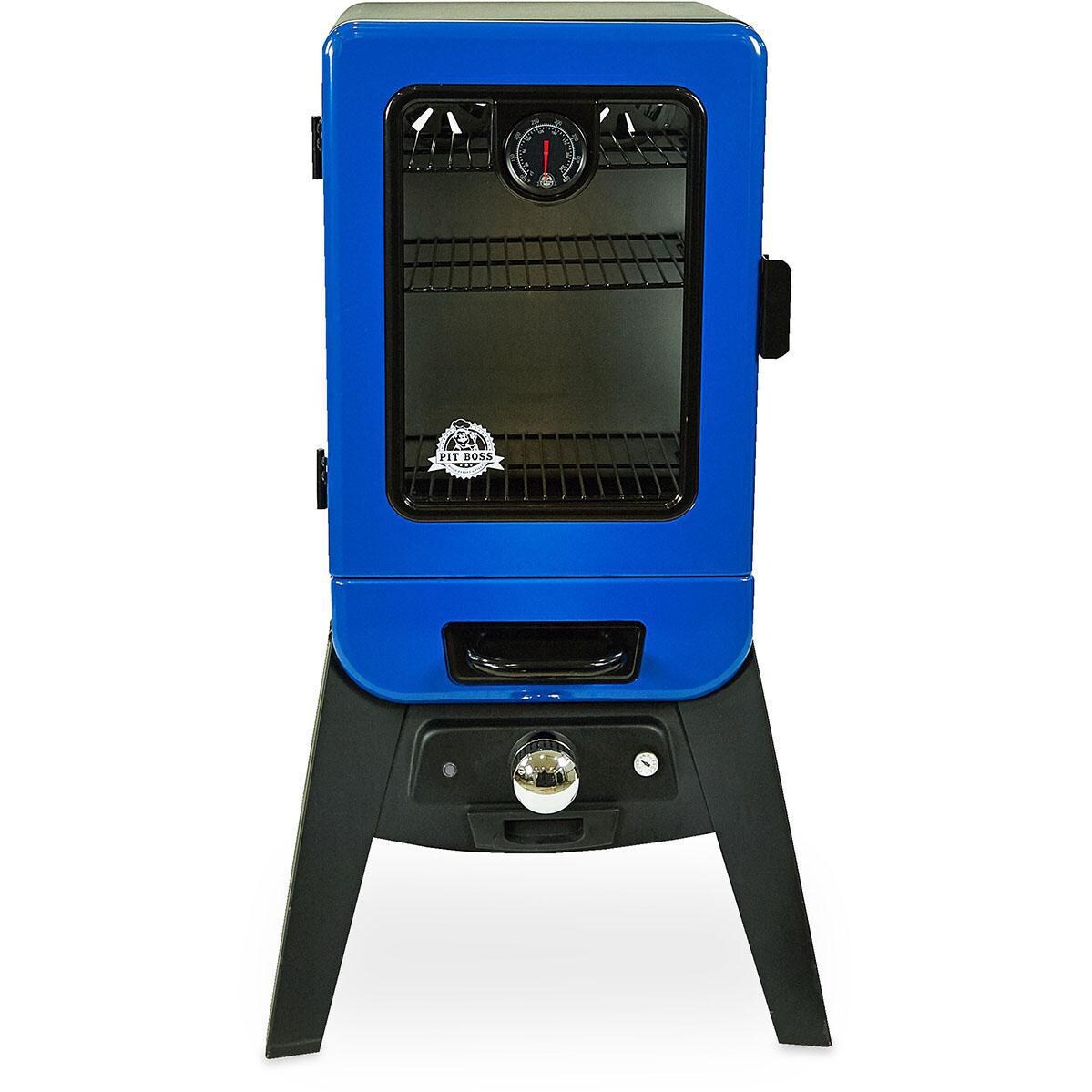 Pit Boss - 77220 - Blue Blazing 2 Series 2.2 Cu. Ft. Vertical Analog Electric Smoker w/ Window thumbnail