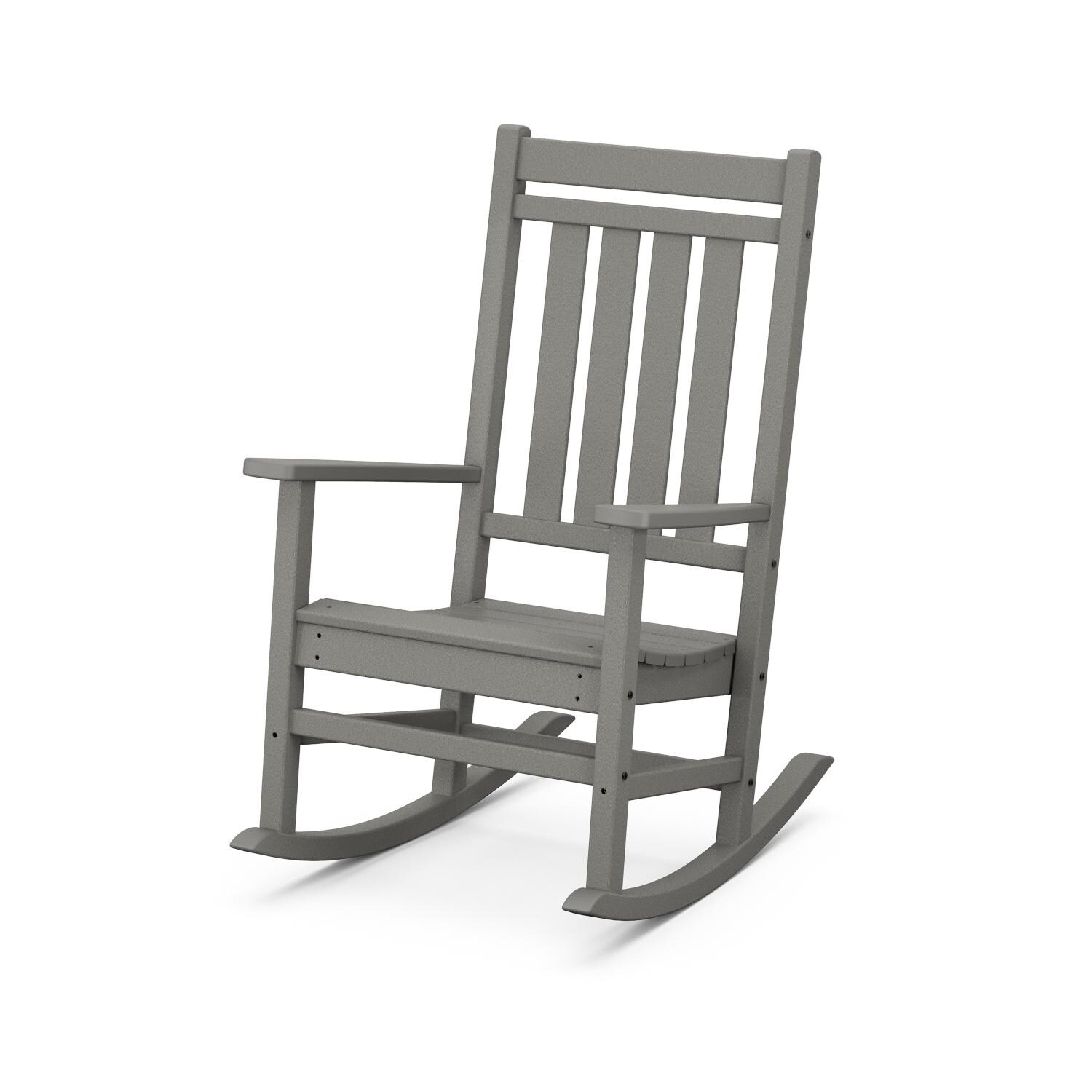 POLYWOOD Slate Grey Estate Rocking Chair thumbnail