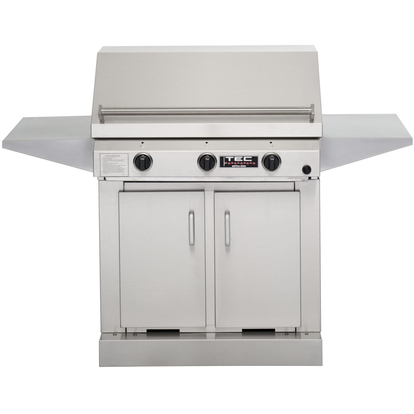 TEC Sterling III FR 36-Inch Propane Gas Infrared Grill On Cabinet - With Optional Side Shelves thumbnail