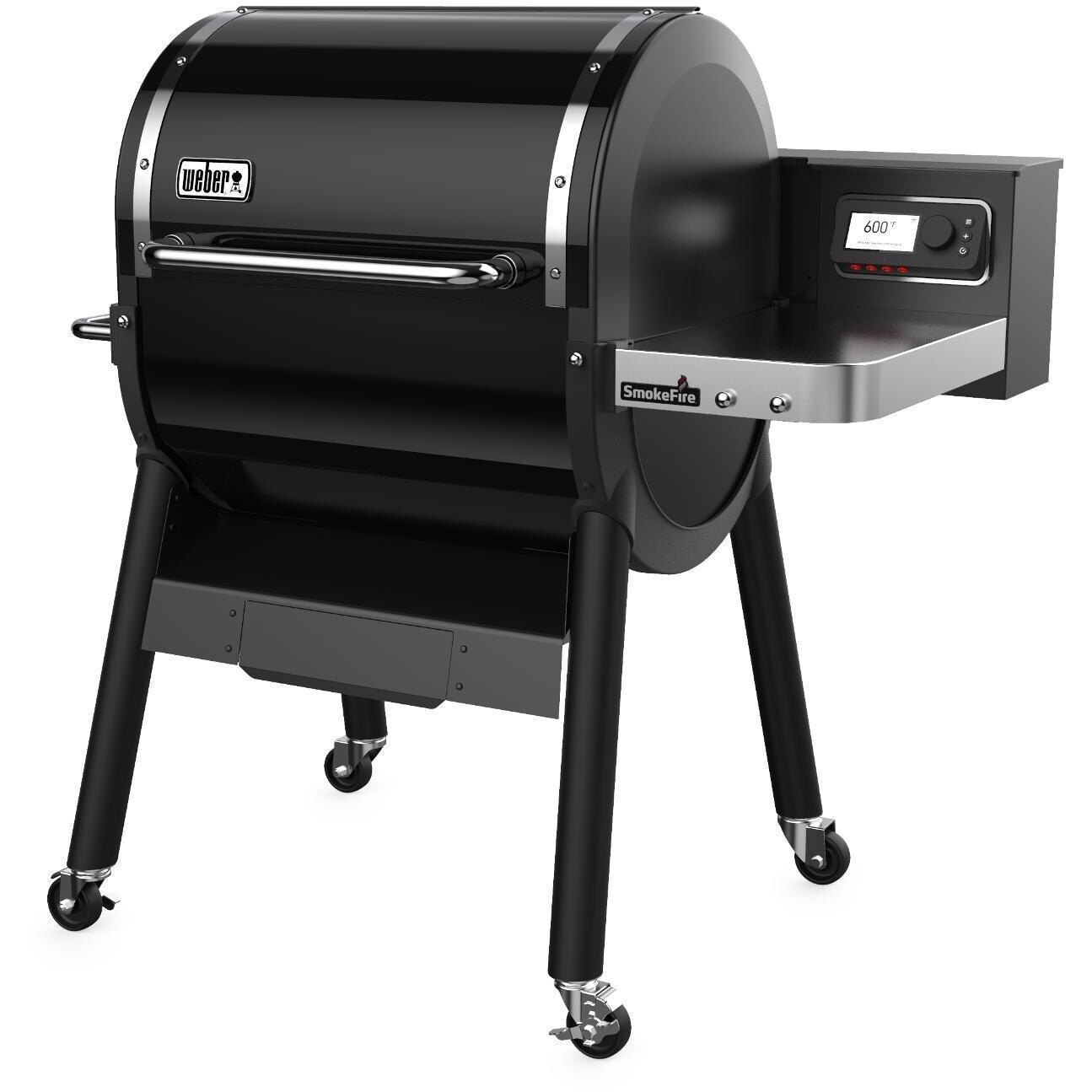 Weber 22510201 SmokeFire EX4 Gen 2 24-Inch Wi-Fi Enabled Wood Fired Pellet Grill - White Background thumbnail
