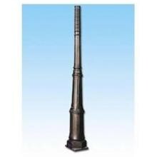American Gas Lamp Works P130 8 Foot 4 Inch Decorative Black Cast Aluminum 3 Inch Gas Light Post image