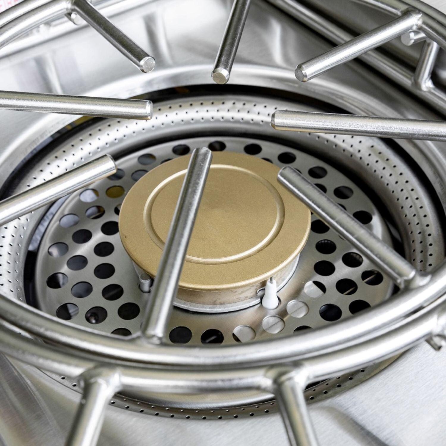 Summerset PB2PROL Pro15-in Built-In Propane Gas Power Burner - Burner - Off - Detail thumbnail