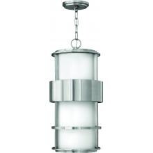 Hinkley Lighting Saturn One Light 21-Inch Outdoor Hanging Lantern - Stainless Steel - 1902SS