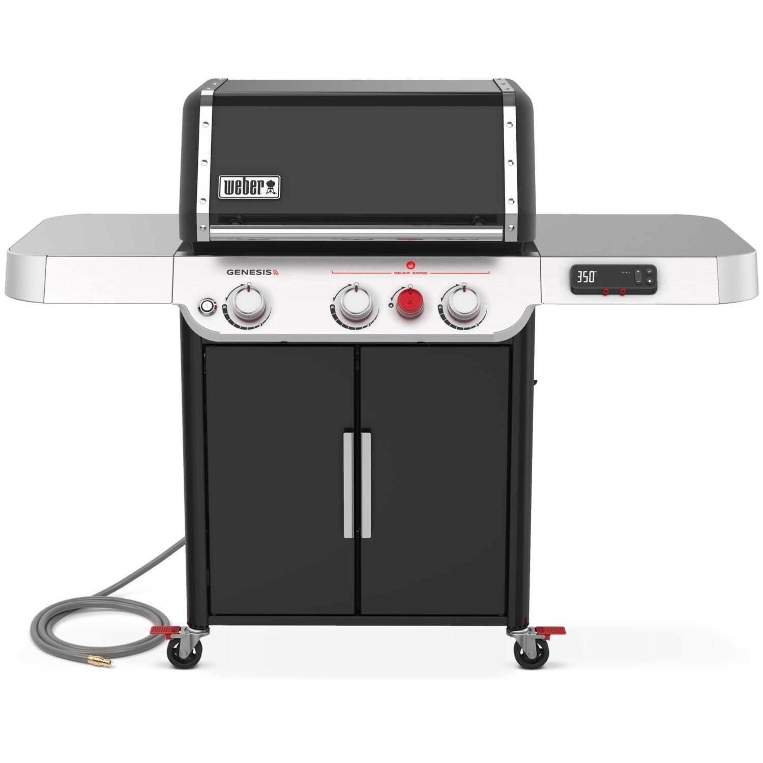 Weber GENESIS 37510001 EX-325s Natural Gas Smart Grill with Sear Burner - Black thumbnail