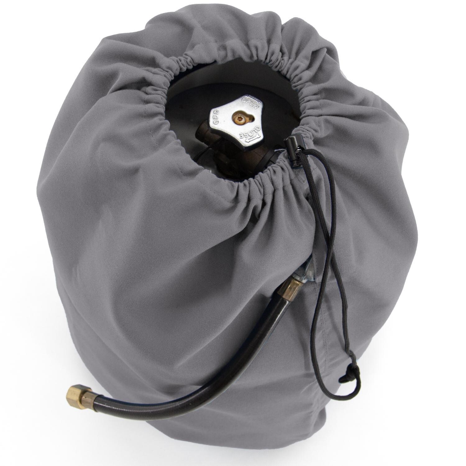 Signature Series Propane Tank Cover by BBQGuys - In Use Above thumbnail